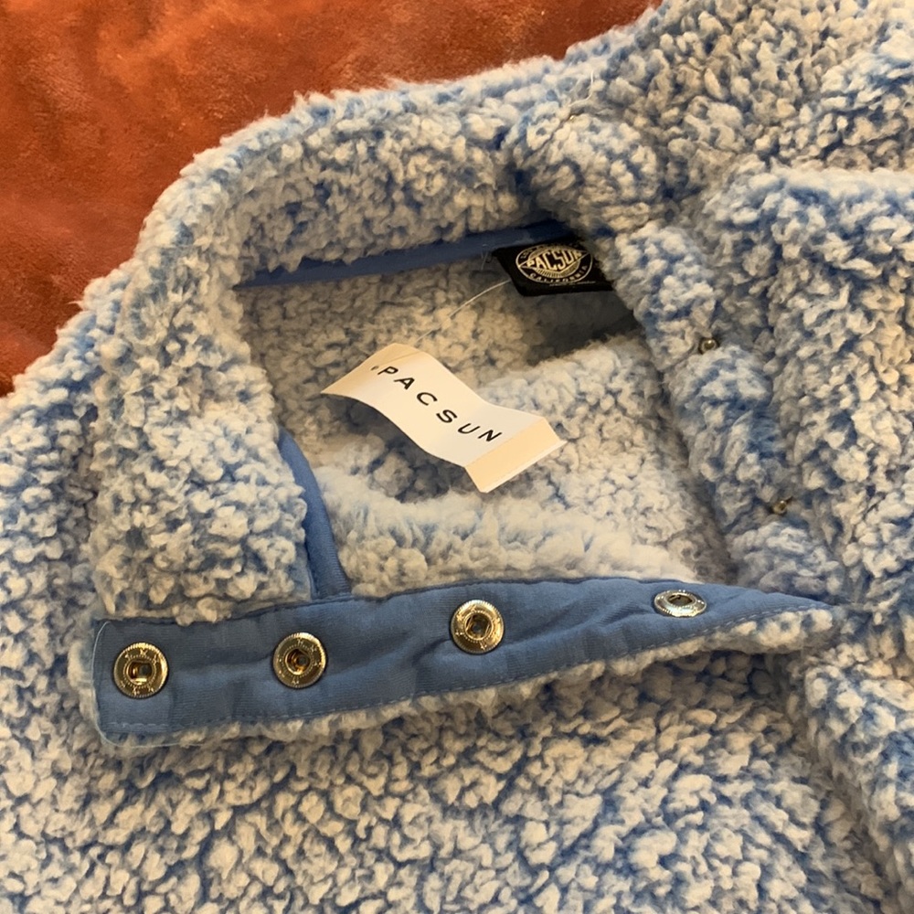 Crop top teddy jacket - Picture 4 of 5